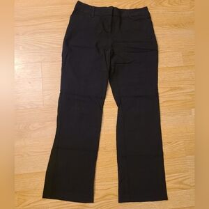 4 Petite Black Stretchy Work Slacks